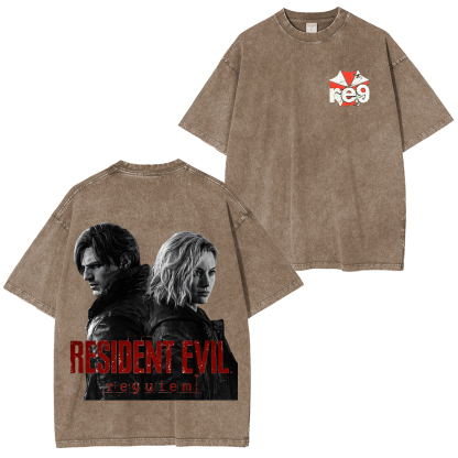 Resident Evil Washed T-shirt/Crewneck/Hoodie