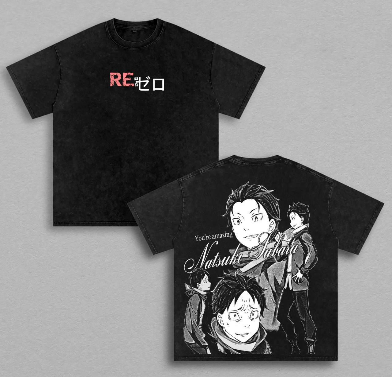 ReZero Starting LifeIn Another Unisex Washed T-Shirt