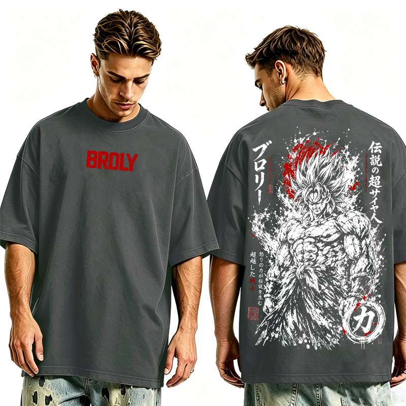 Broly Legendary Saiyan Pump Cover Oversized T-shirt/Crewneck/Hoodie