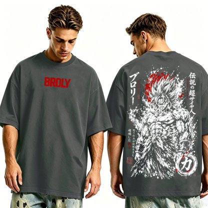 Broly Legendary Saiyan Pump Cover Oversized T-shirt/Crewneck/Hoodie