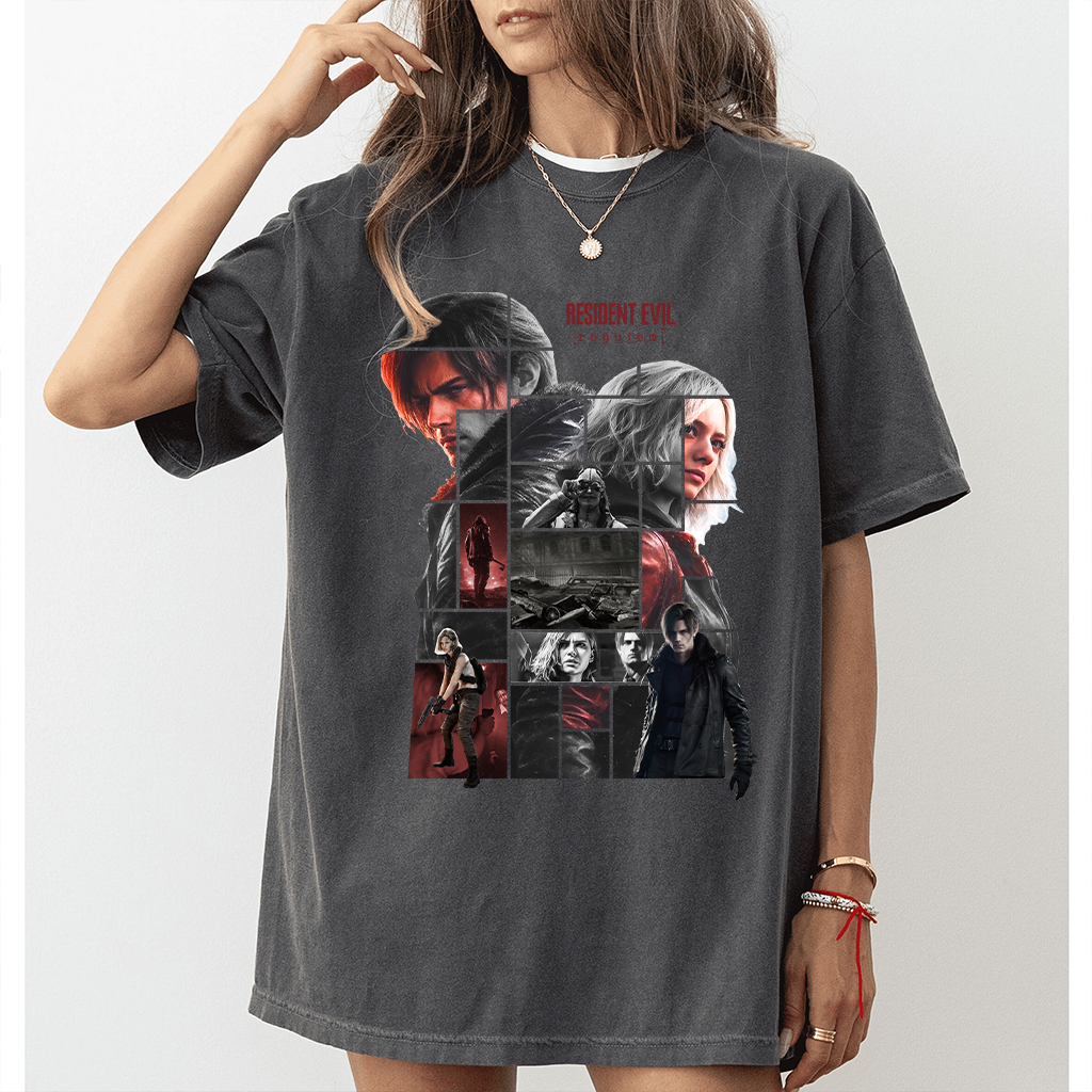 Leon Kennedy Resident Evil 9 Oversized T-shirt/Crewneck/Hoodie