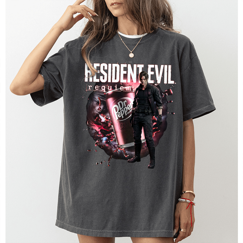Dr. Pepper x Resident Evil Requiem Oversized T-shirt/Crewneck/Hoodie