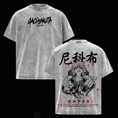  Gachiakuta Anime HD Gachiakuta Rogue: Rudo Oversized T-shirt/Crewneck/Hoodie