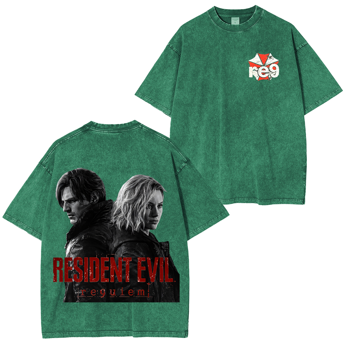 Resident Evil Washed T-shirt/Crewneck/Hoodie