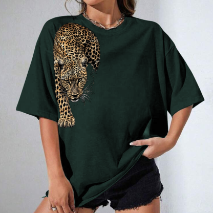 Black Leopard Oversized T-shirt/Crewneck/Hoodie