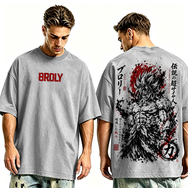 Broly Legendary Saiyan Pump Cover Oversized T-shirt/Crewneck/Hoodie