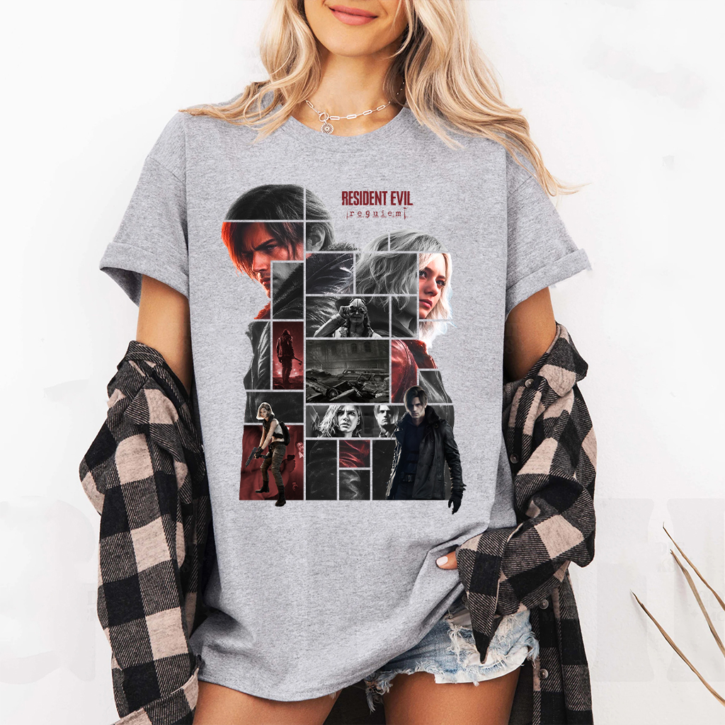 Leon Kennedy Resident Evil 9 Oversized T-shirt/Crewneck/Hoodie