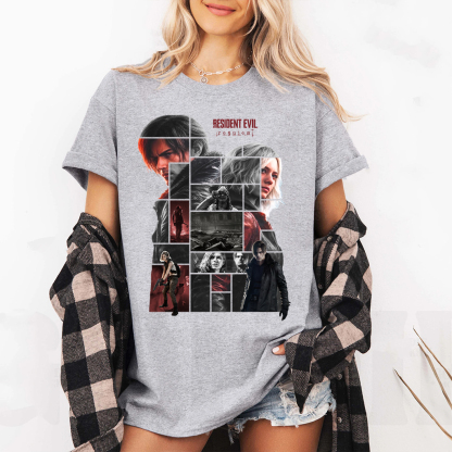 Leon Kennedy Resident Evil 9 Oversized T-shirt/Crewneck/Hoodie