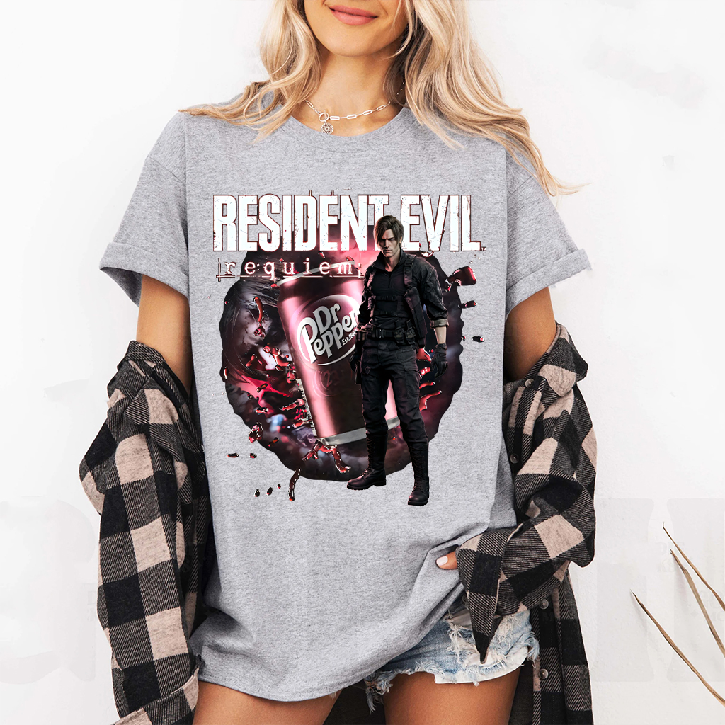 Dr. Pepper x Resident Evil Requiem Oversized T-shirt/Crewneck/Hoodie