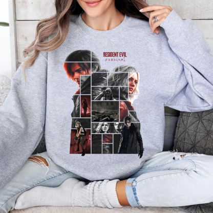 Leon Kennedy Resident Evil 9 Oversized T-shirt/Crewneck/Hoodie