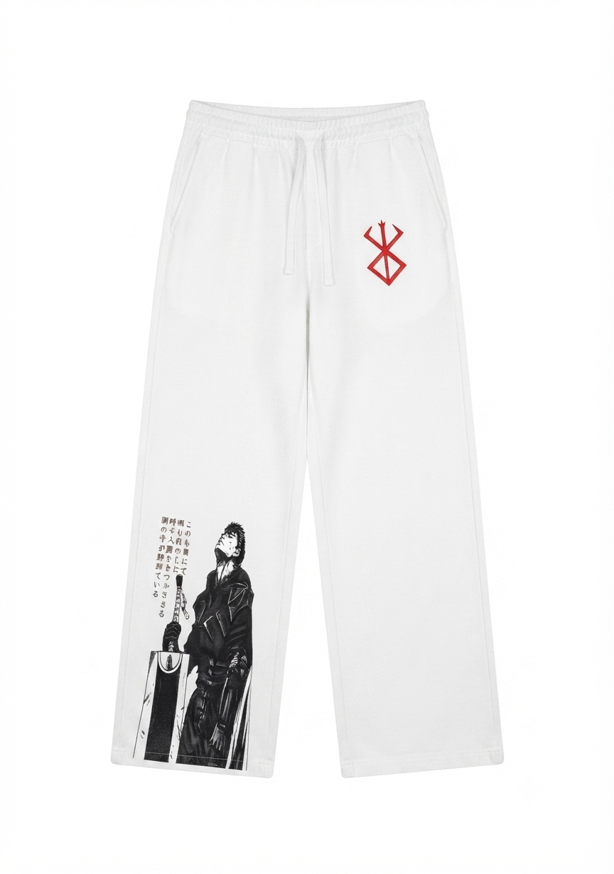 Naruto /Berserk One Piece Casual Loose Joggers