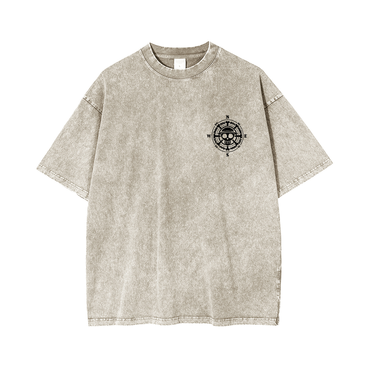 Sanji X Zoro X Luffy One Piece Unisex Washed T-Shirt