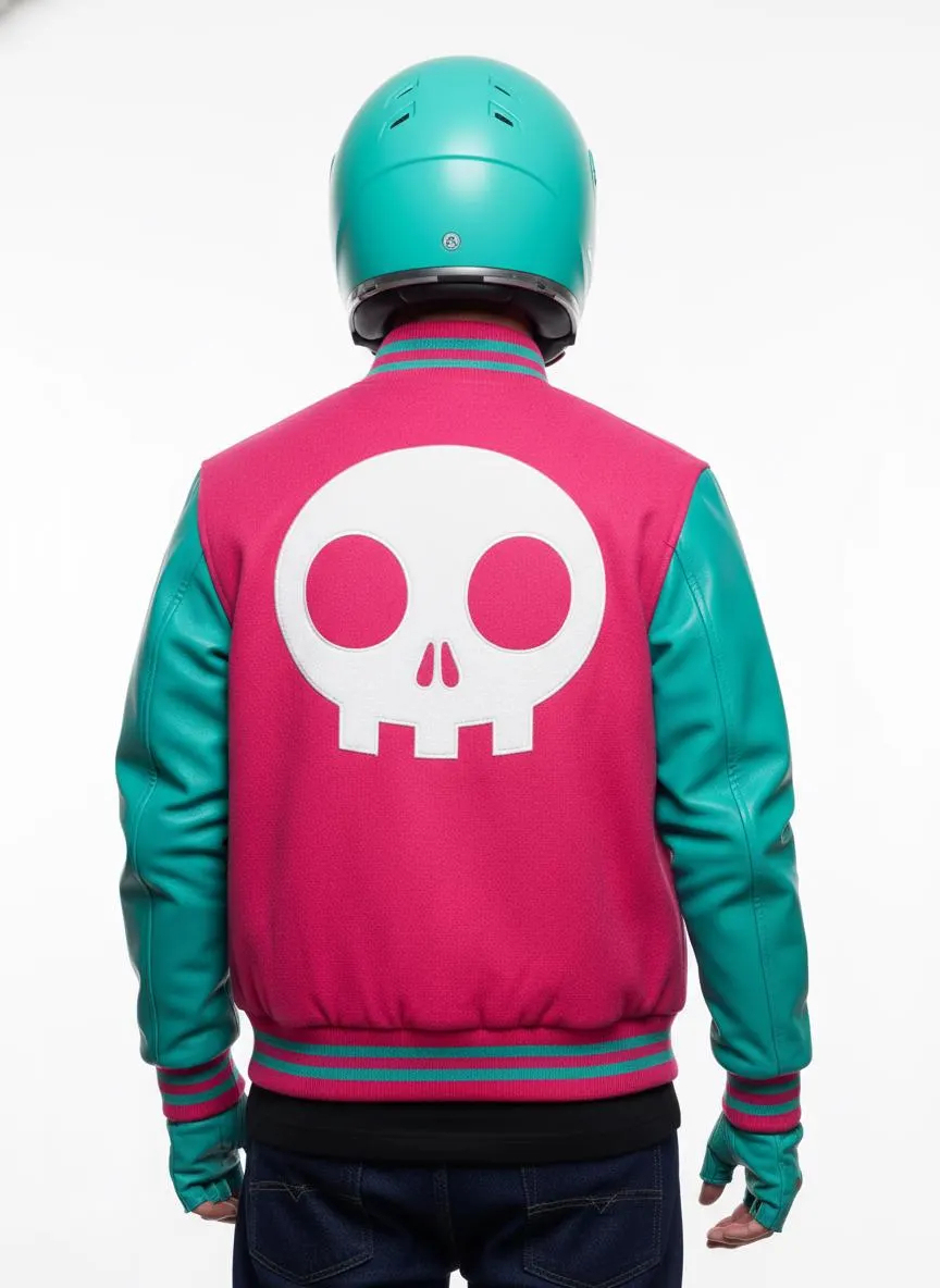 Hotline Miami Biker Inspired Varsity Jacket