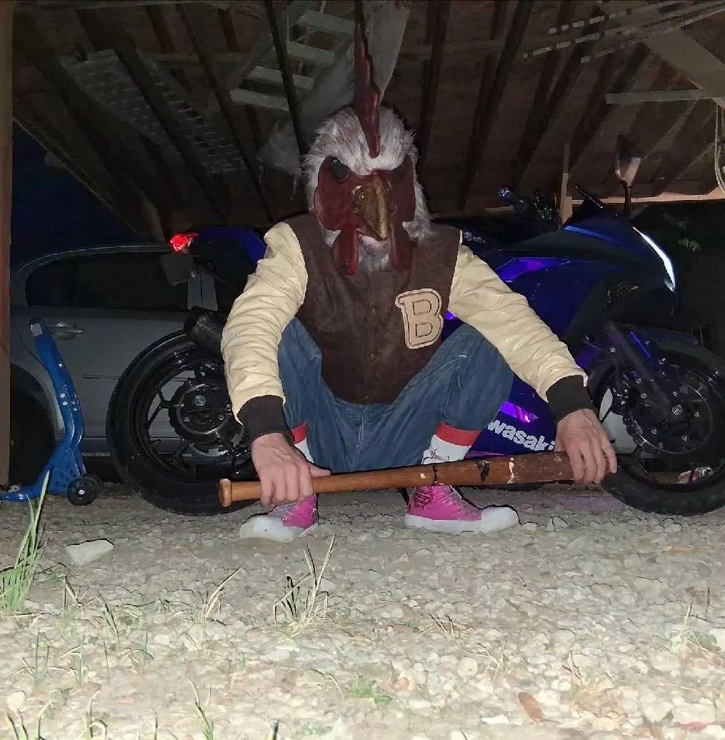 Hotline Miami Hand Painted Hi Top Shoes for Men and Women