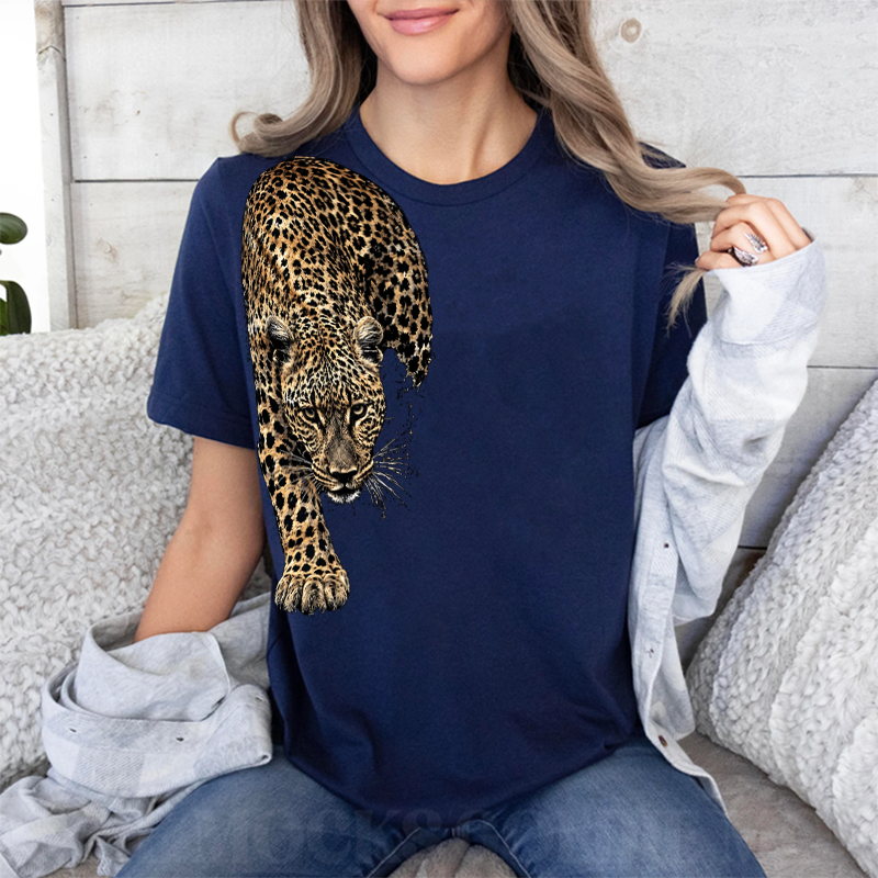 Black Leopard Oversized T-shirt/Crewneck/Hoodie