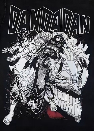Dandadan Retro Vintage Unisex Oversize Anime Manga Acid Washed T-Shirt