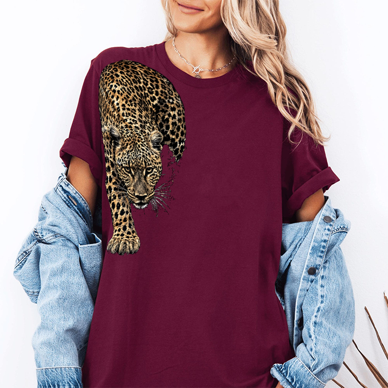 Black Leopard Oversized T-shirt/Crewneck/Hoodie