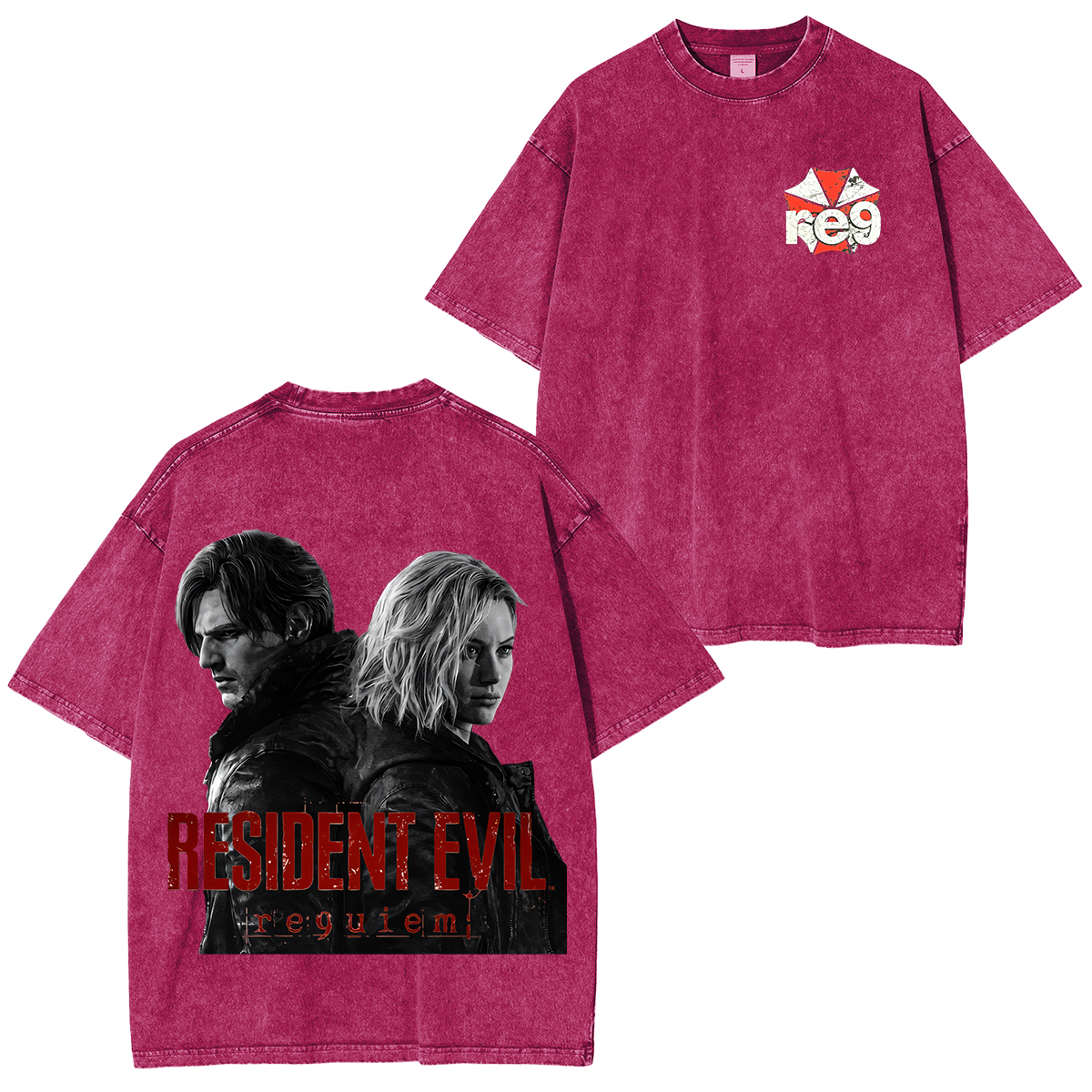 Resident Evil Washed T-shirt/Crewneck/Hoodie