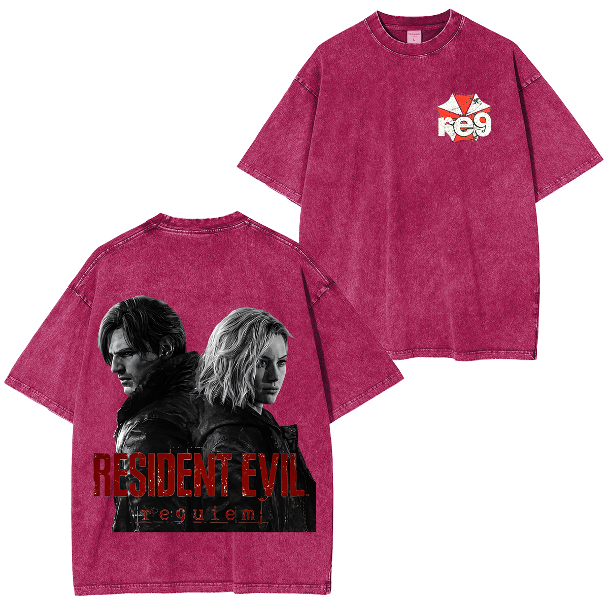 Resident Evil Washed T-shirt/Crewneck/Hoodie