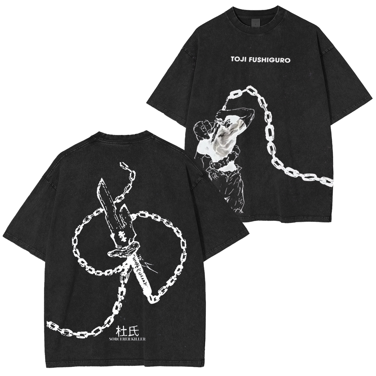 Jujutsu Kaisen Anime  Unisex Washed T-Shirt