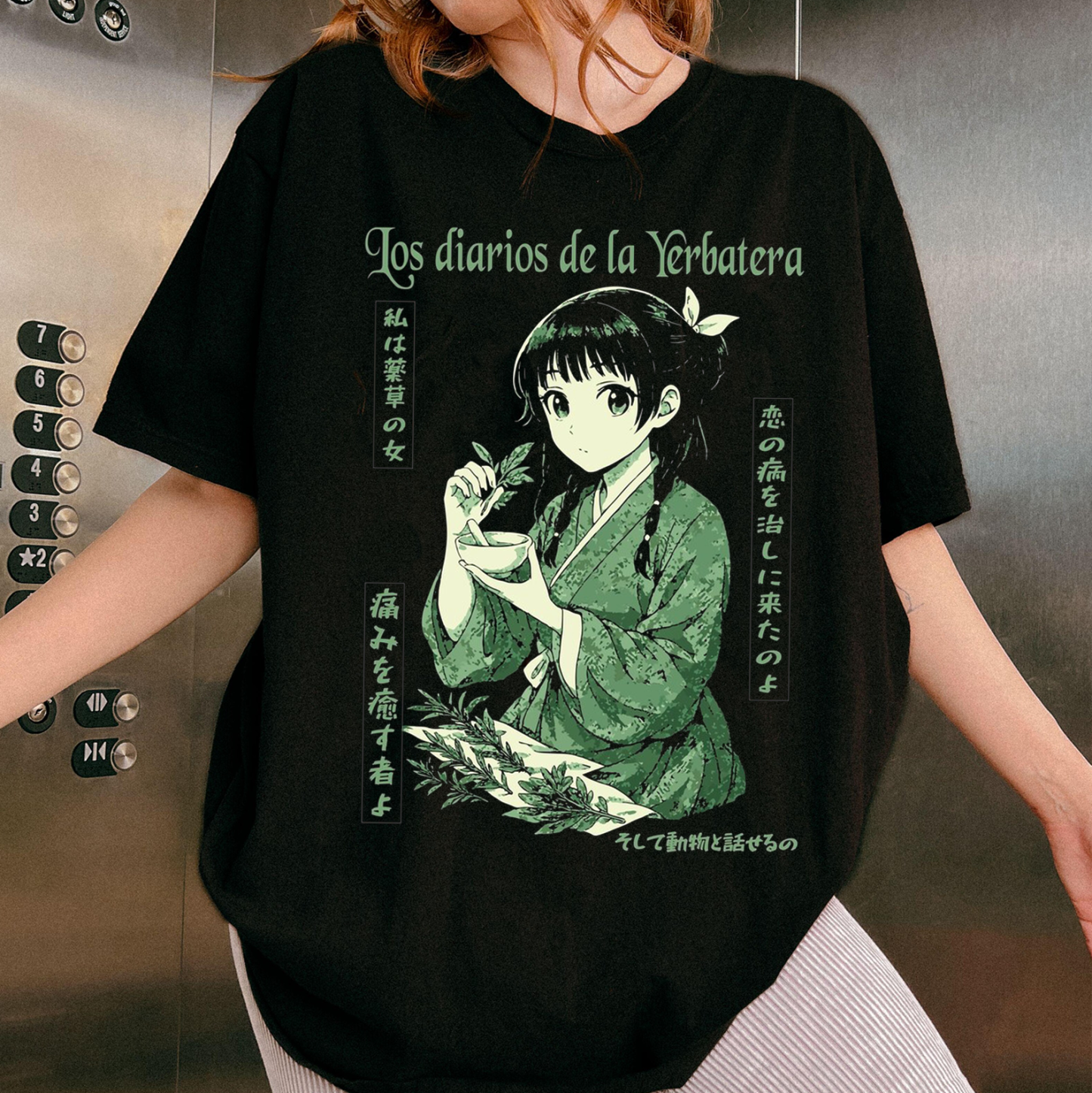 The Herbal Diaries anime meme T-Shirt