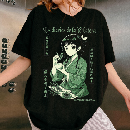 The Herbal Diaries anime meme T-Shirt