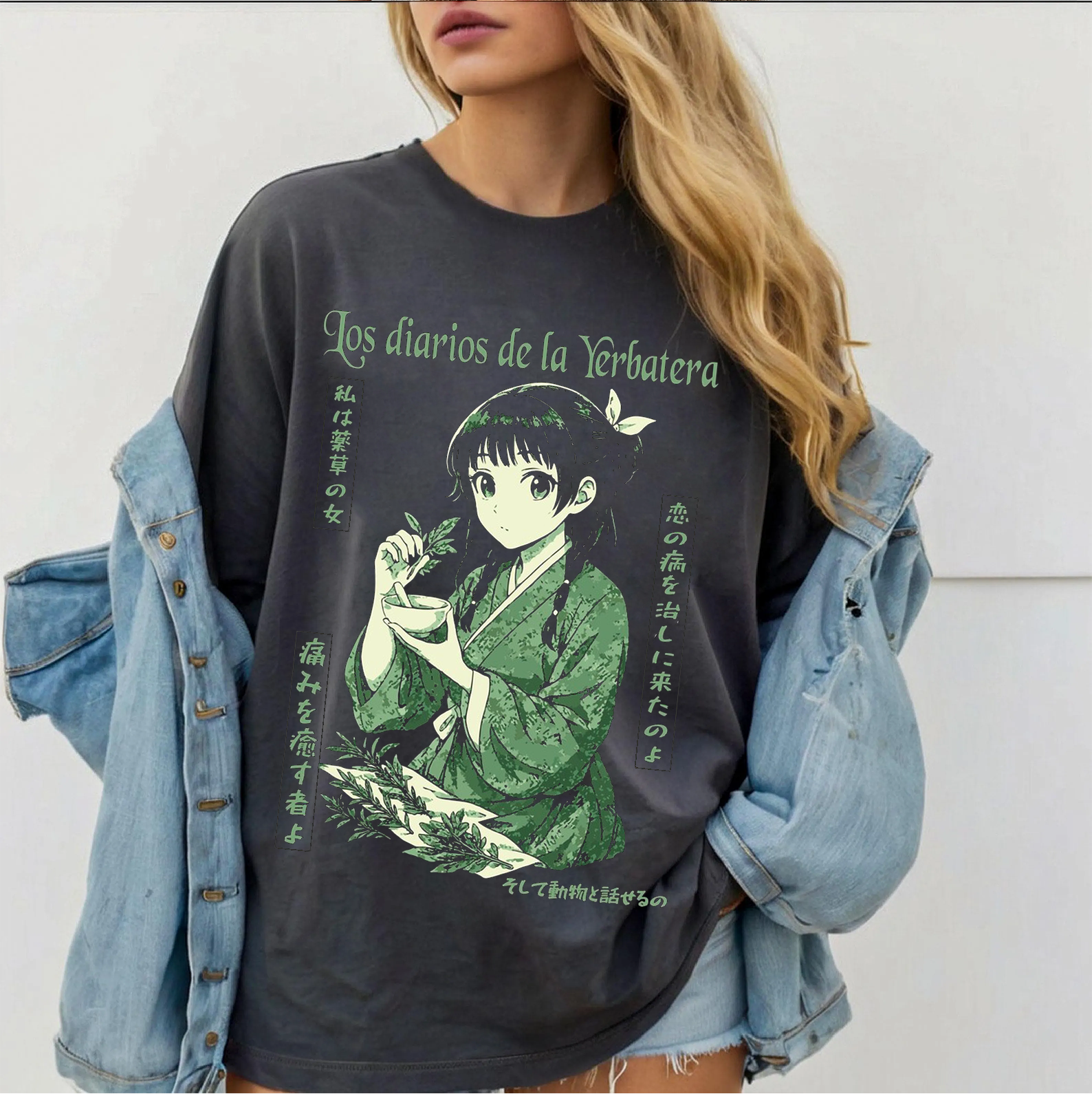 The Herbal Diaries anime meme T-Shirt