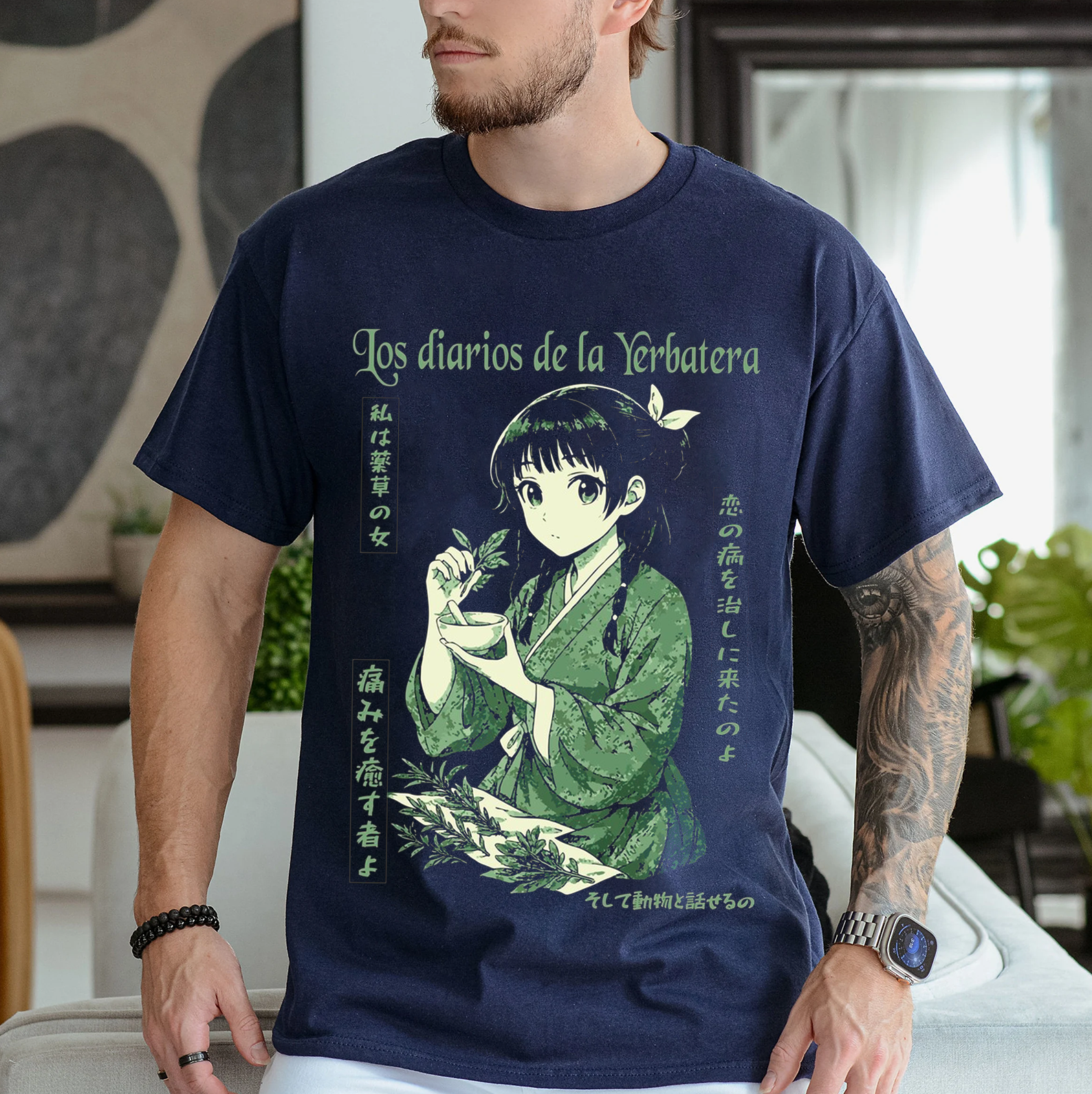 The Herbal Diaries anime meme T-Shirt