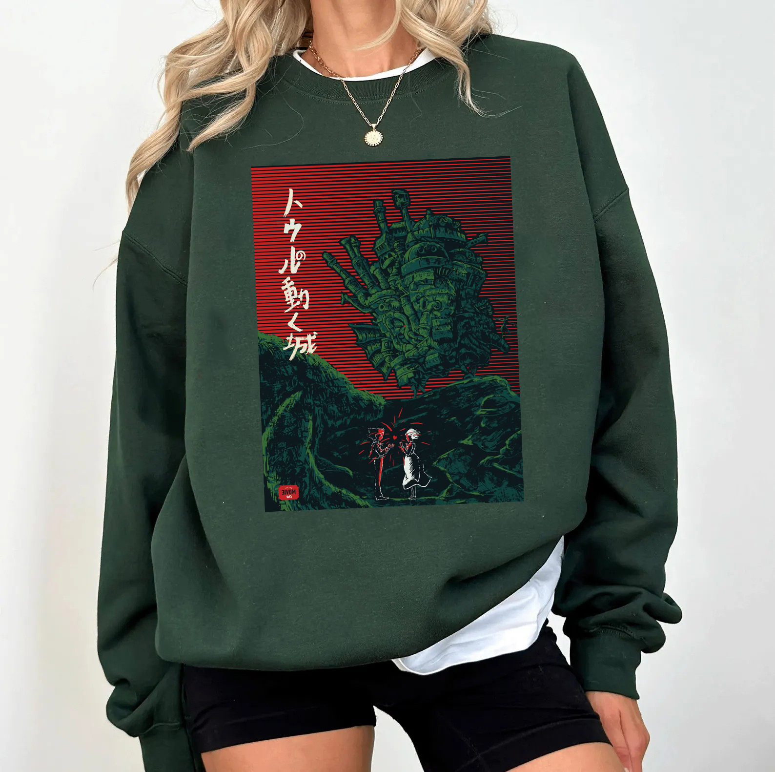 Howl��s Moving Castle movie T-shirt/Crewneck/Hoodie