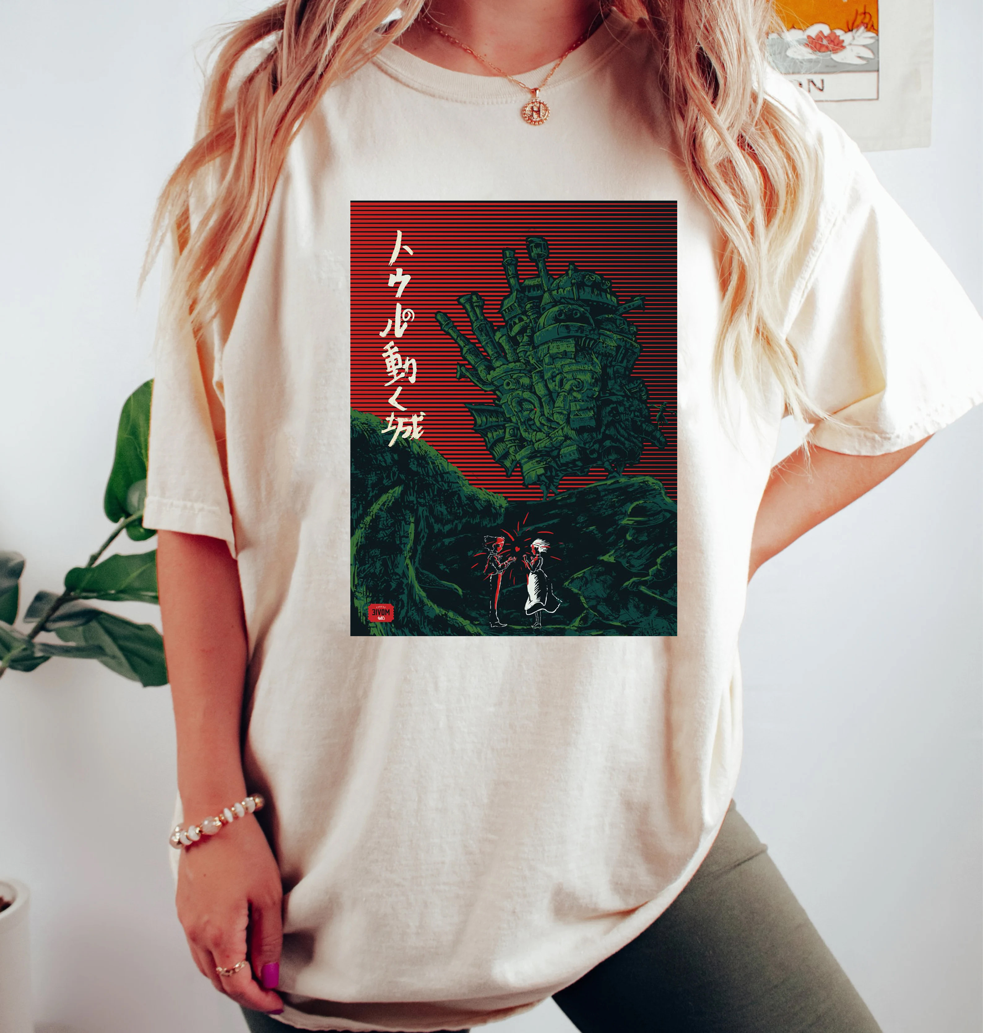 Howl��s Moving Castle movie T-shirt/Crewneck/Hoodie