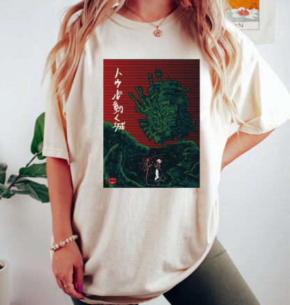 Howl��s Moving Castle movie T-shirt/Crewneck/Hoodie