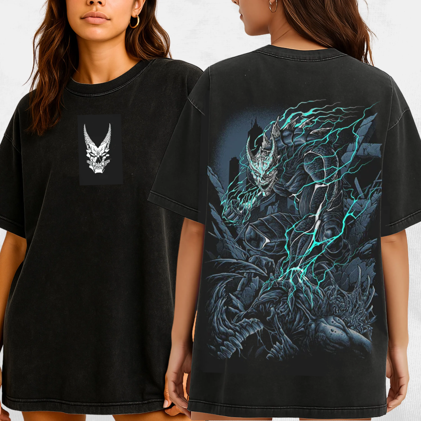 Kafka Hibino Kaiju No. 8  Unisex Washed T-Shirt