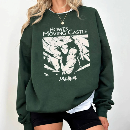 HOWL��S MOVING CASTLE T-shirt/Crewneck/Hoodie