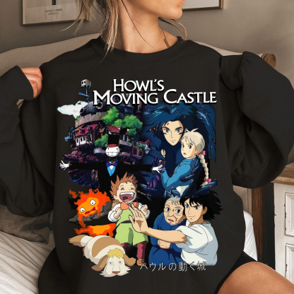 Howls Moving Castle T-shirt/Crewneck/Hoodie