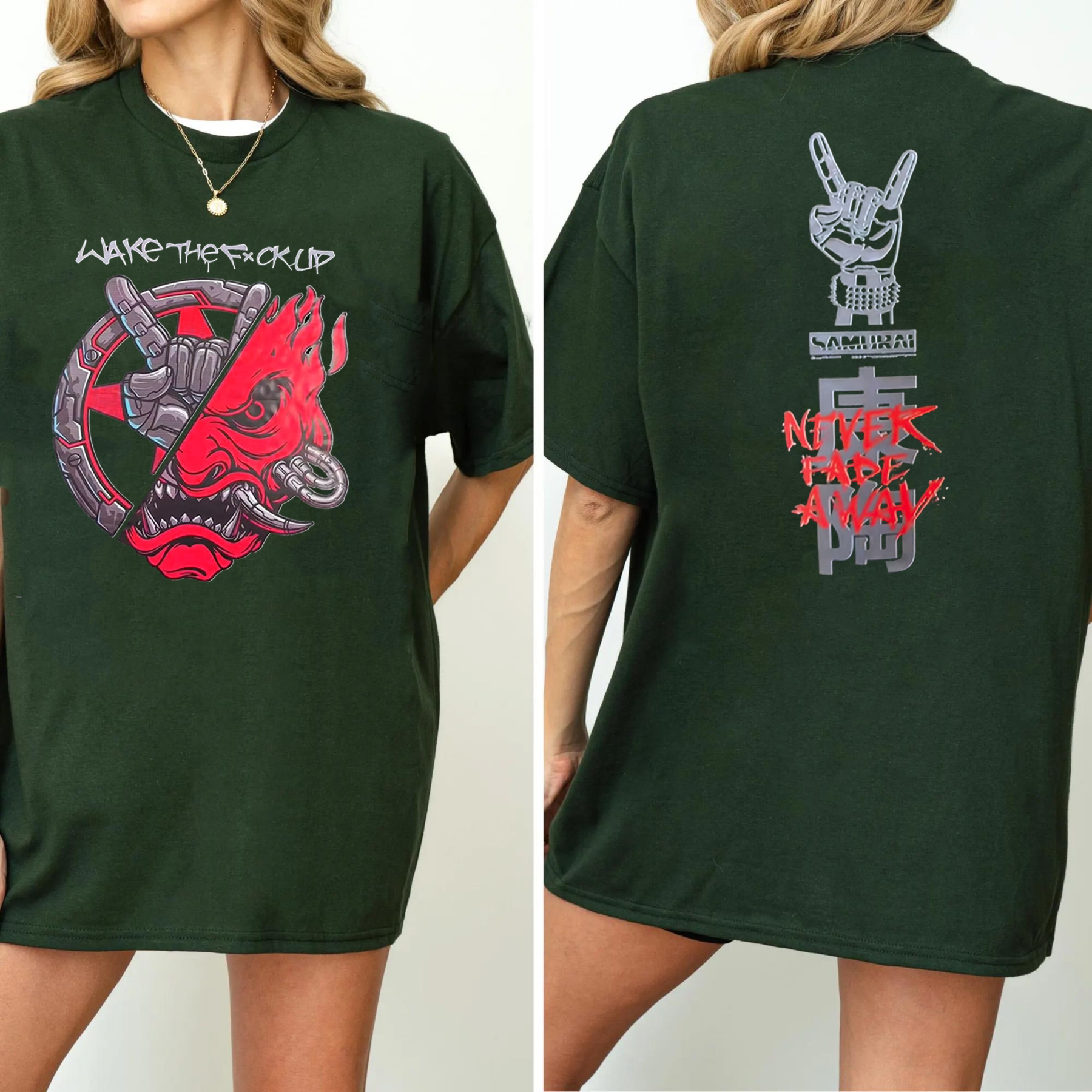 Samurai Wake The Fk Up Limited T-Shirt/Sweatshirt/Hoodie