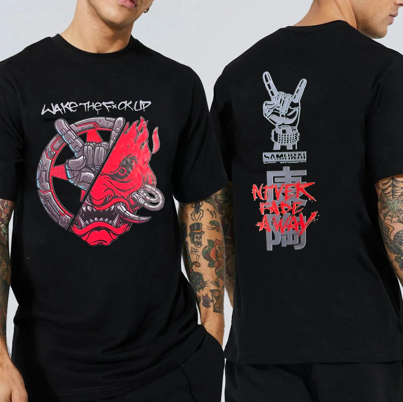 Samurai Wake The Fk Up Limited T-Shirt/Sweatshirt/Hoodie