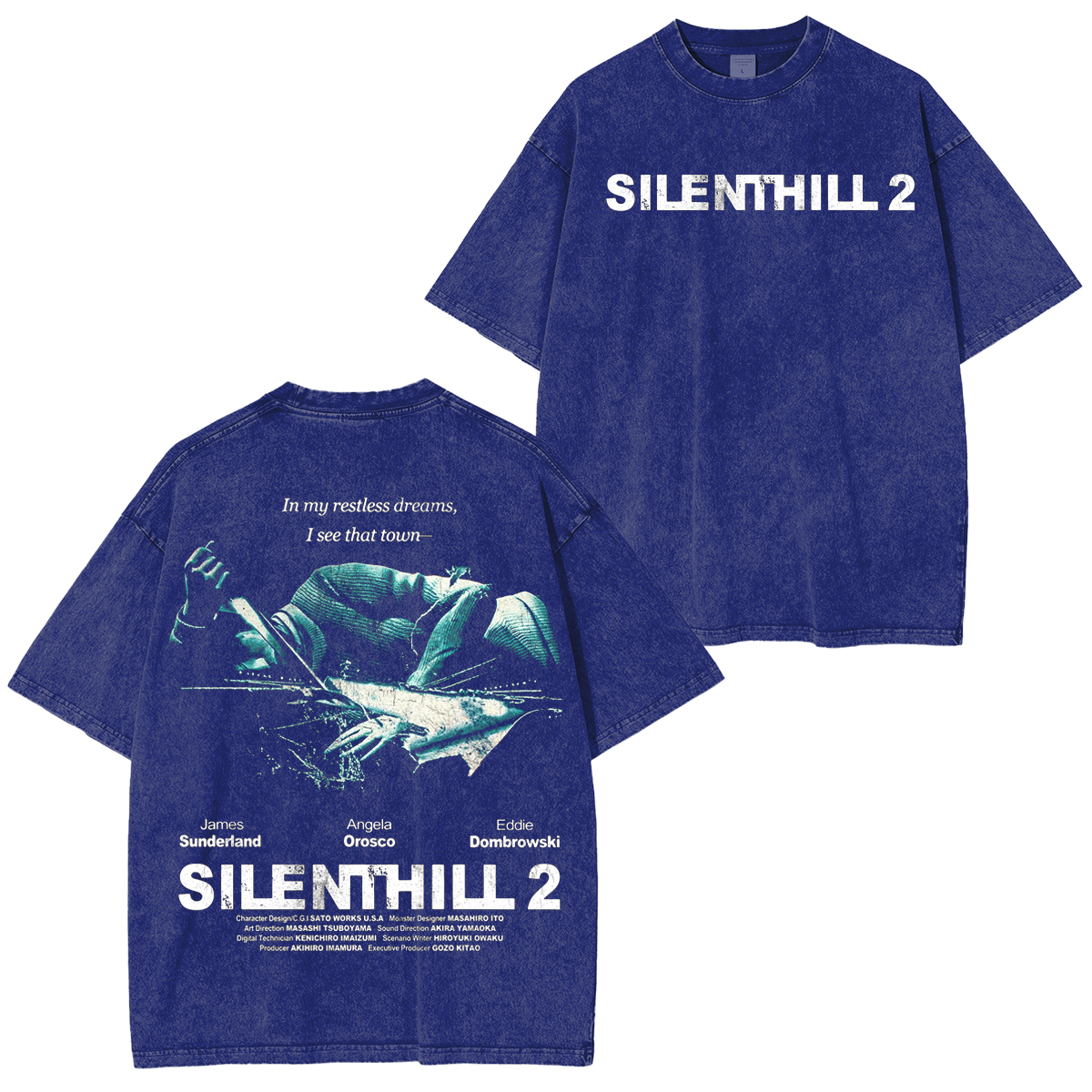 Silent Hill 2 - It's Always Like This Unisex Washed T-Shirt
