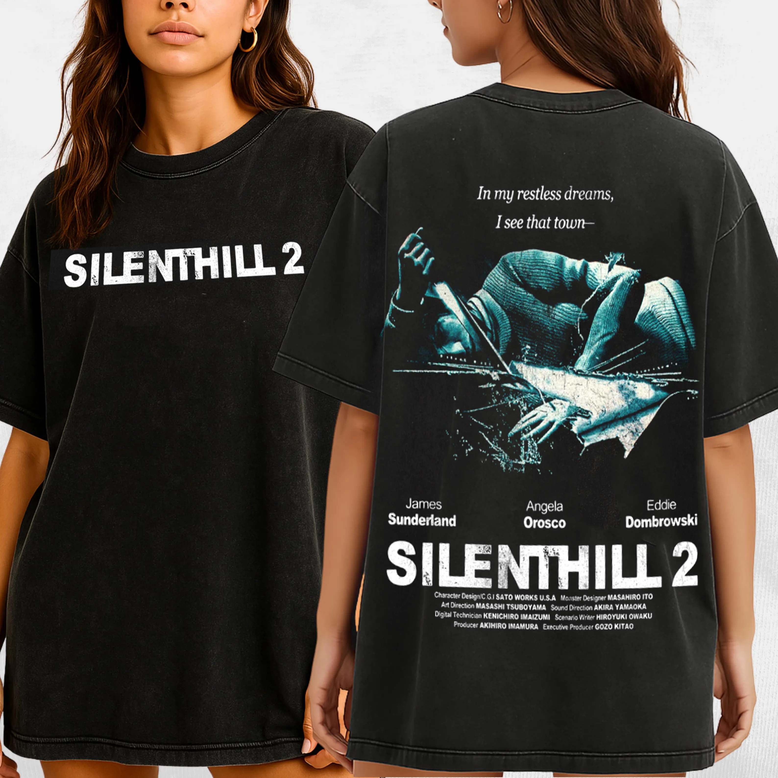Silent Hill 2 - It's Always Like This Unisex Washed T-Shirt