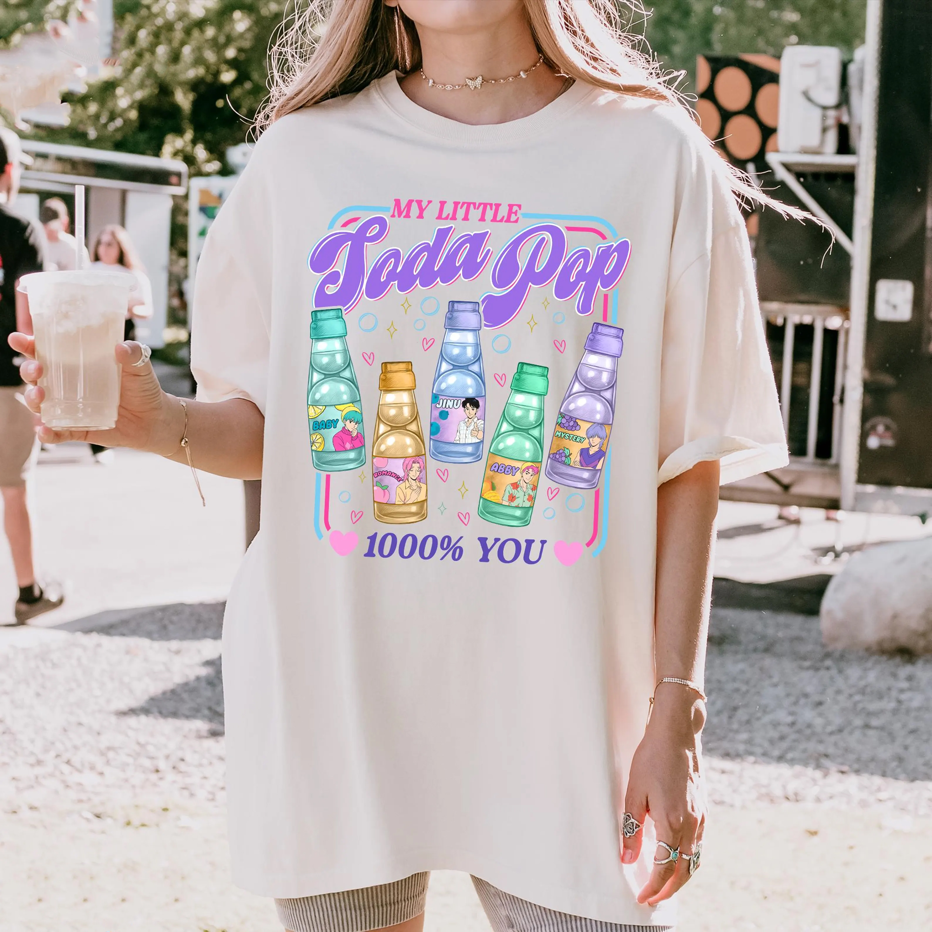 Saja Boys Soda Pop KPDH Comfort Colors Unisex T-shirt/Crewneck/Hoodie