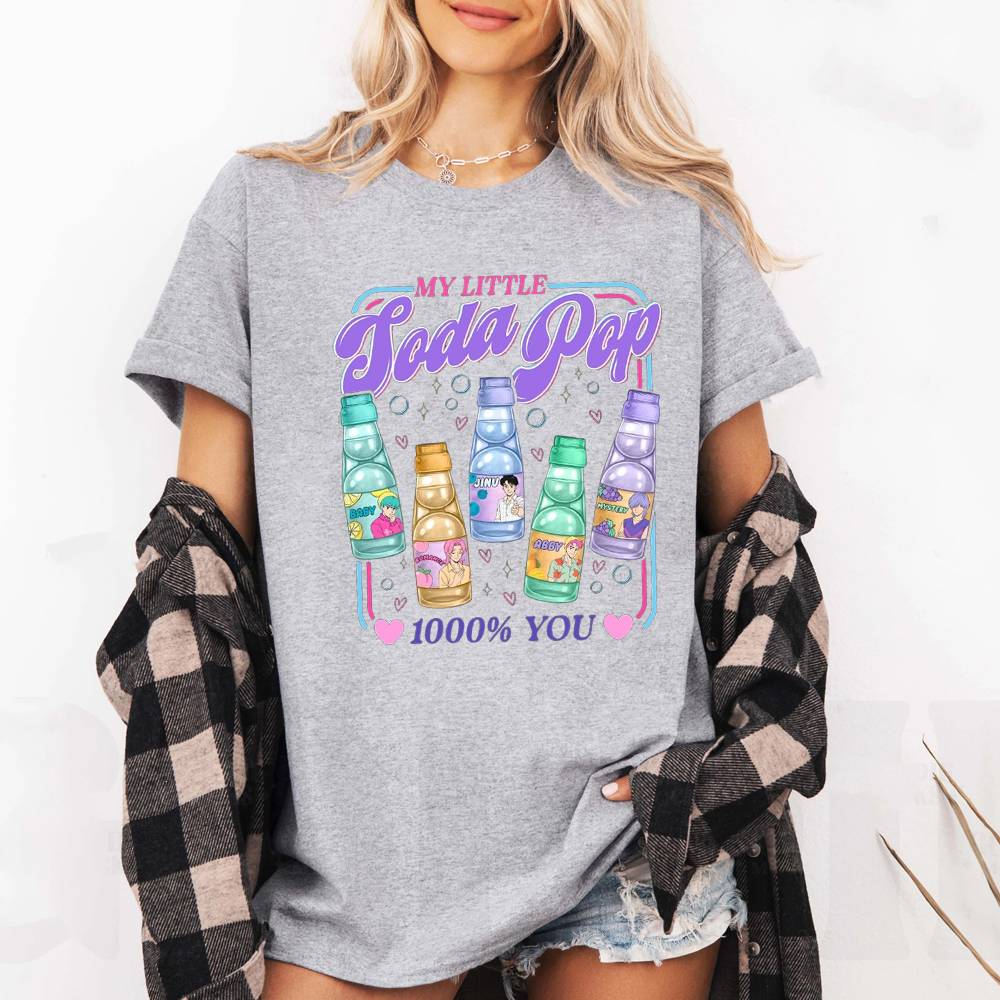 Saja Boys Soda Pop KPDH Comfort Colors Unisex T-shirt/Crewneck/Hoodie