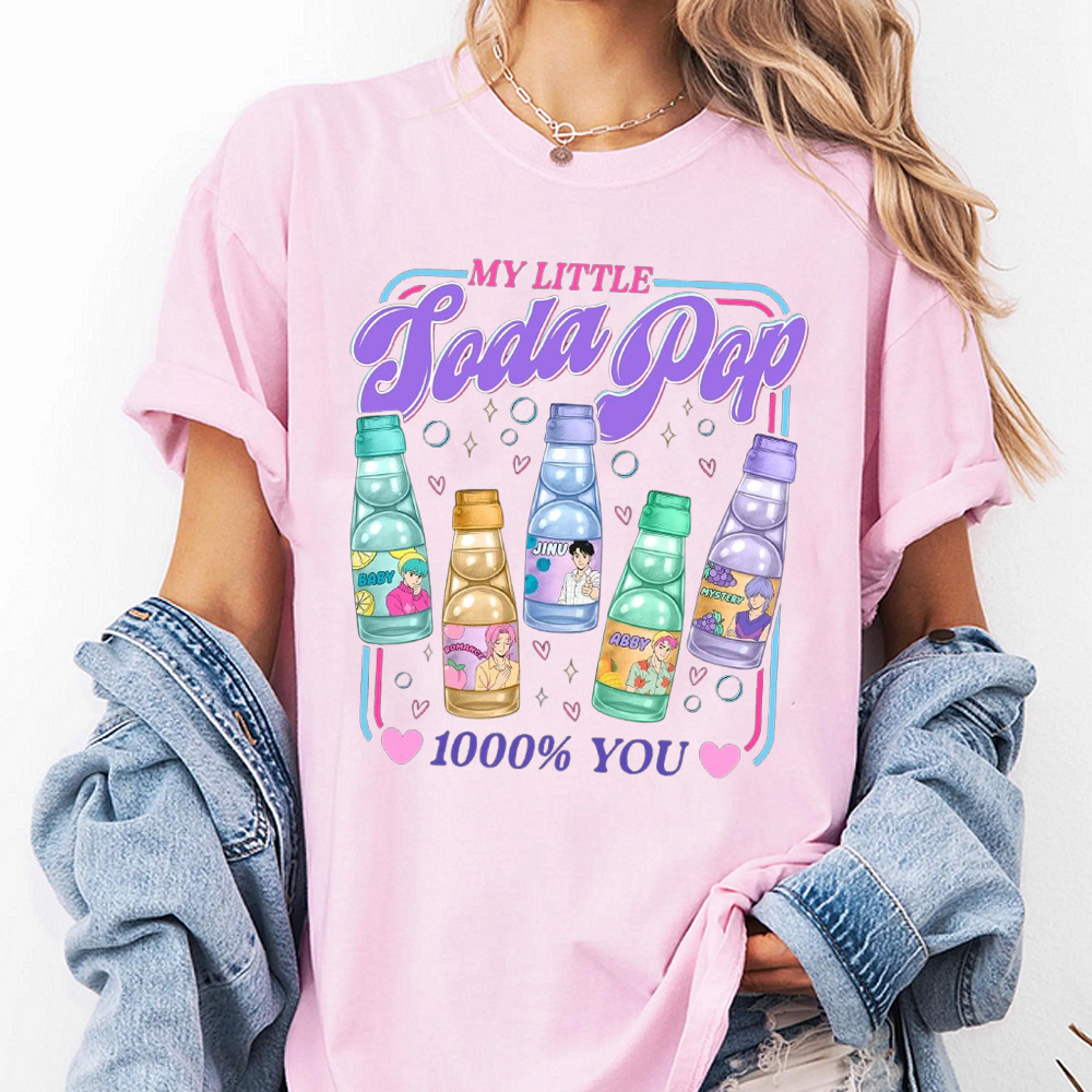 Saja Boys Soda Pop KPDH Comfort Colors Unisex T-shirt/Crewneck/Hoodie