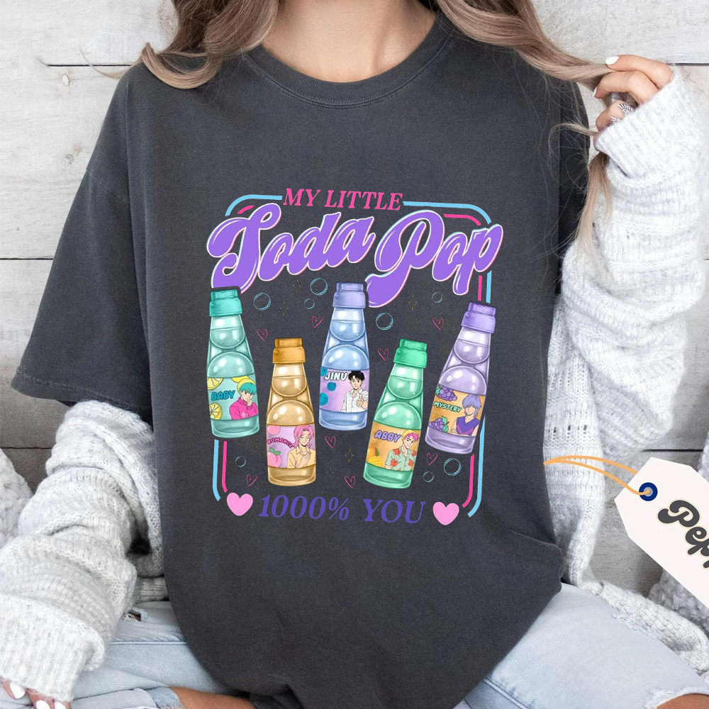 Saja Boys Soda Pop KPDH Comfort Colors Unisex T-shirt/Crewneck/Hoodie