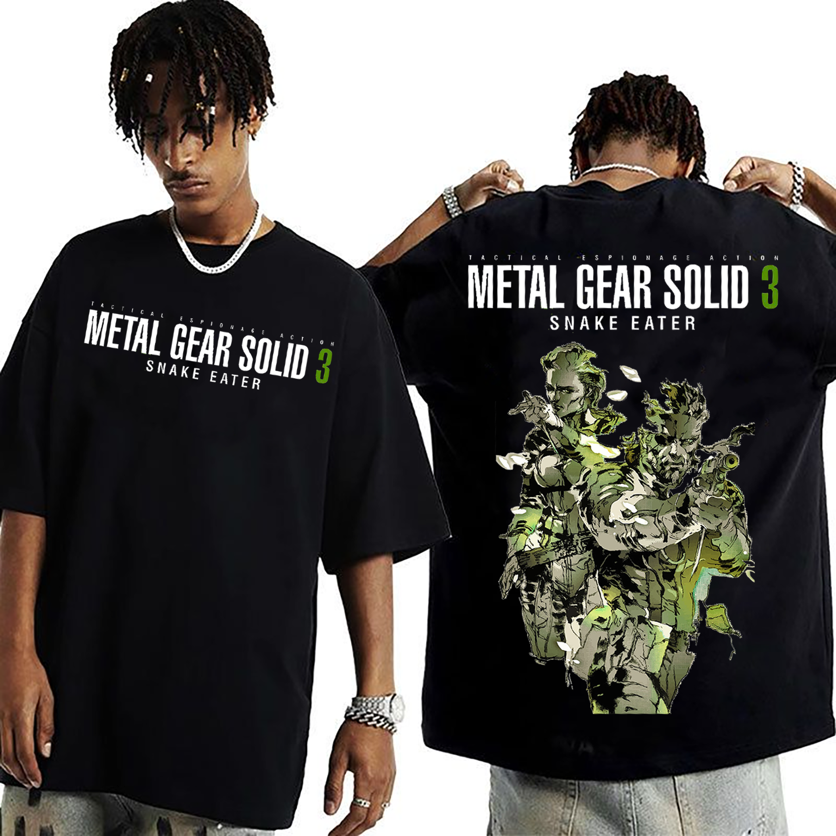 Metal Gear Solid 3 Unisex Washed T-Shirt