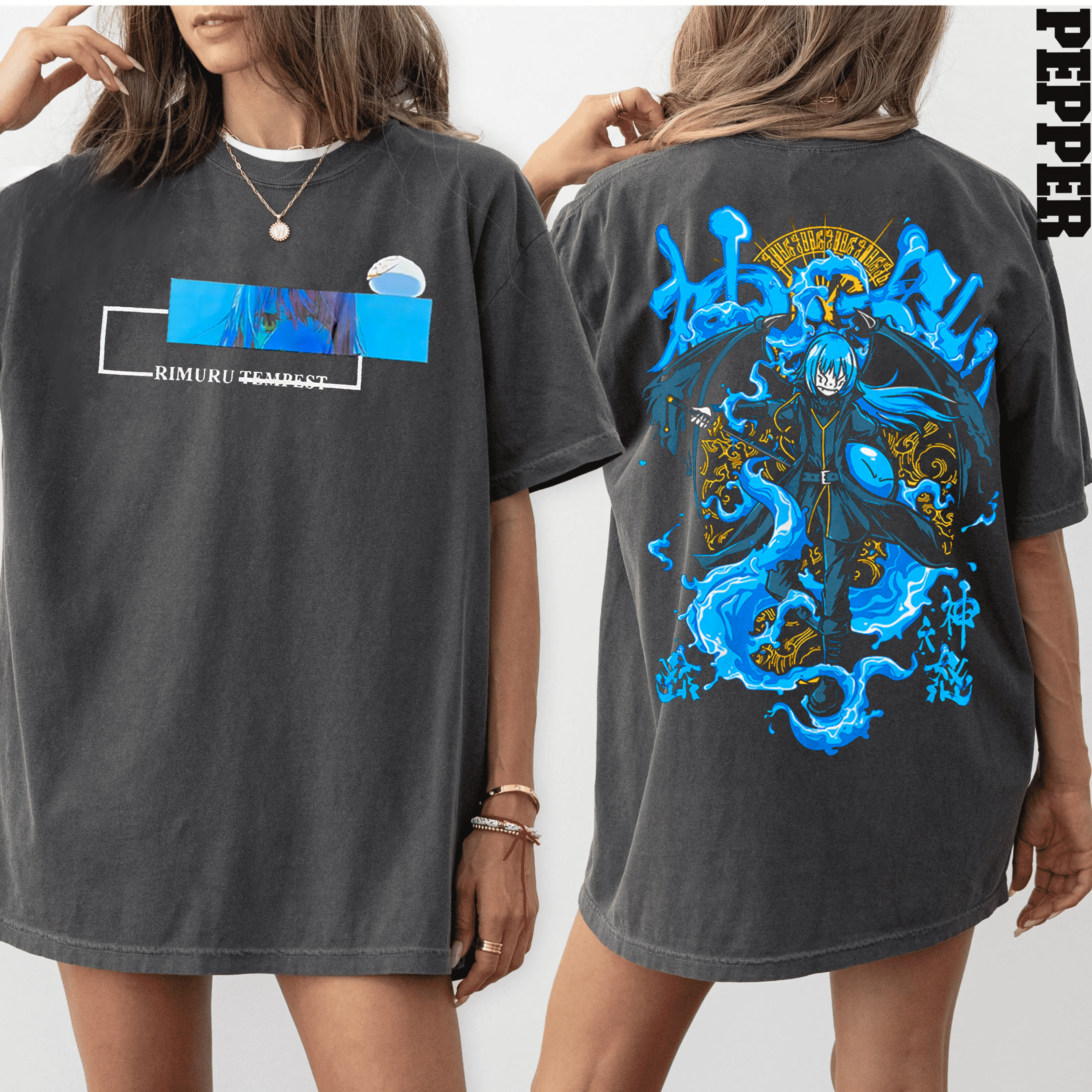 Rimuru Tempest Anime Unisex Washed T-Shirt