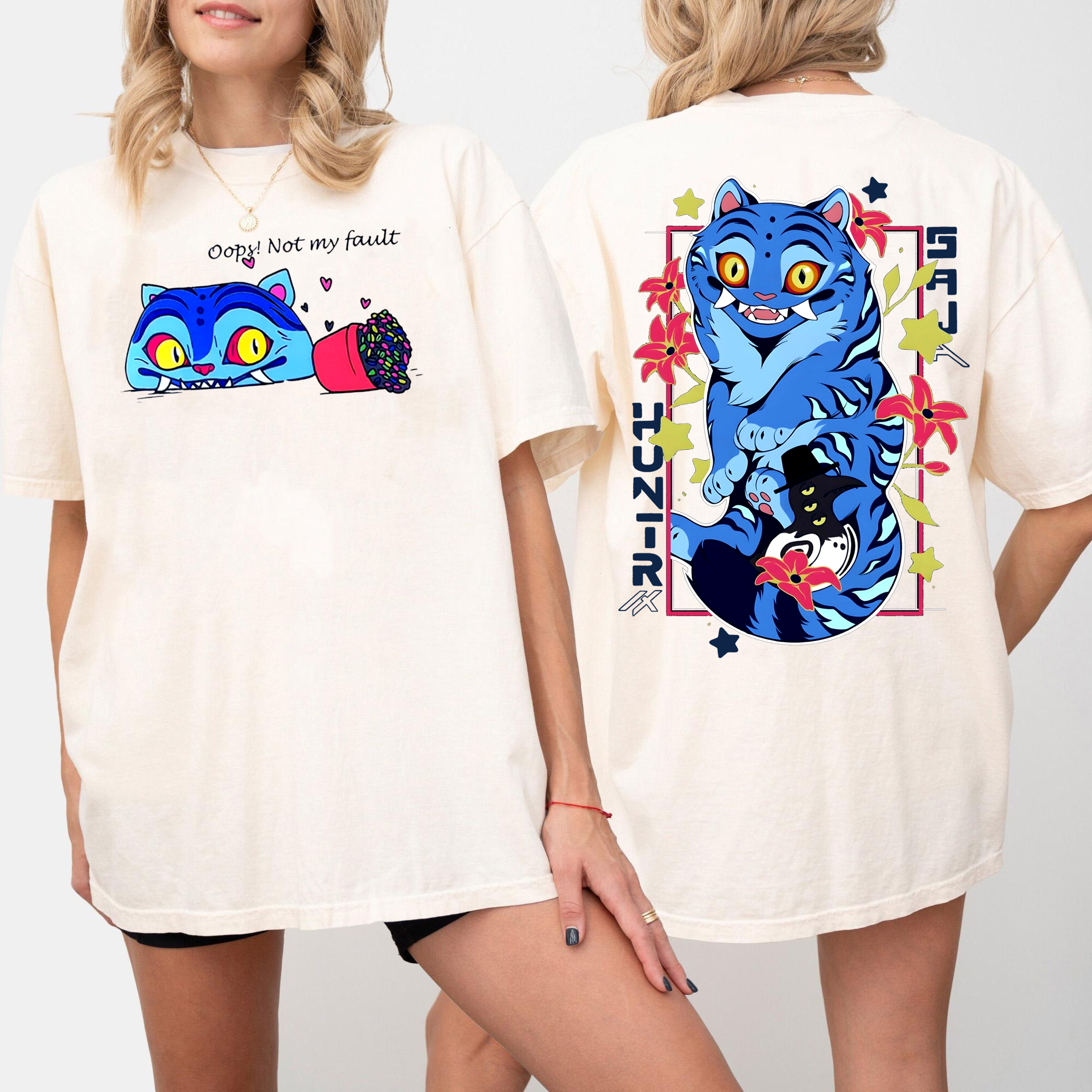 Kpop Demon Hunter Tiger Unisex T-shirt/Crewneck/Hoodie