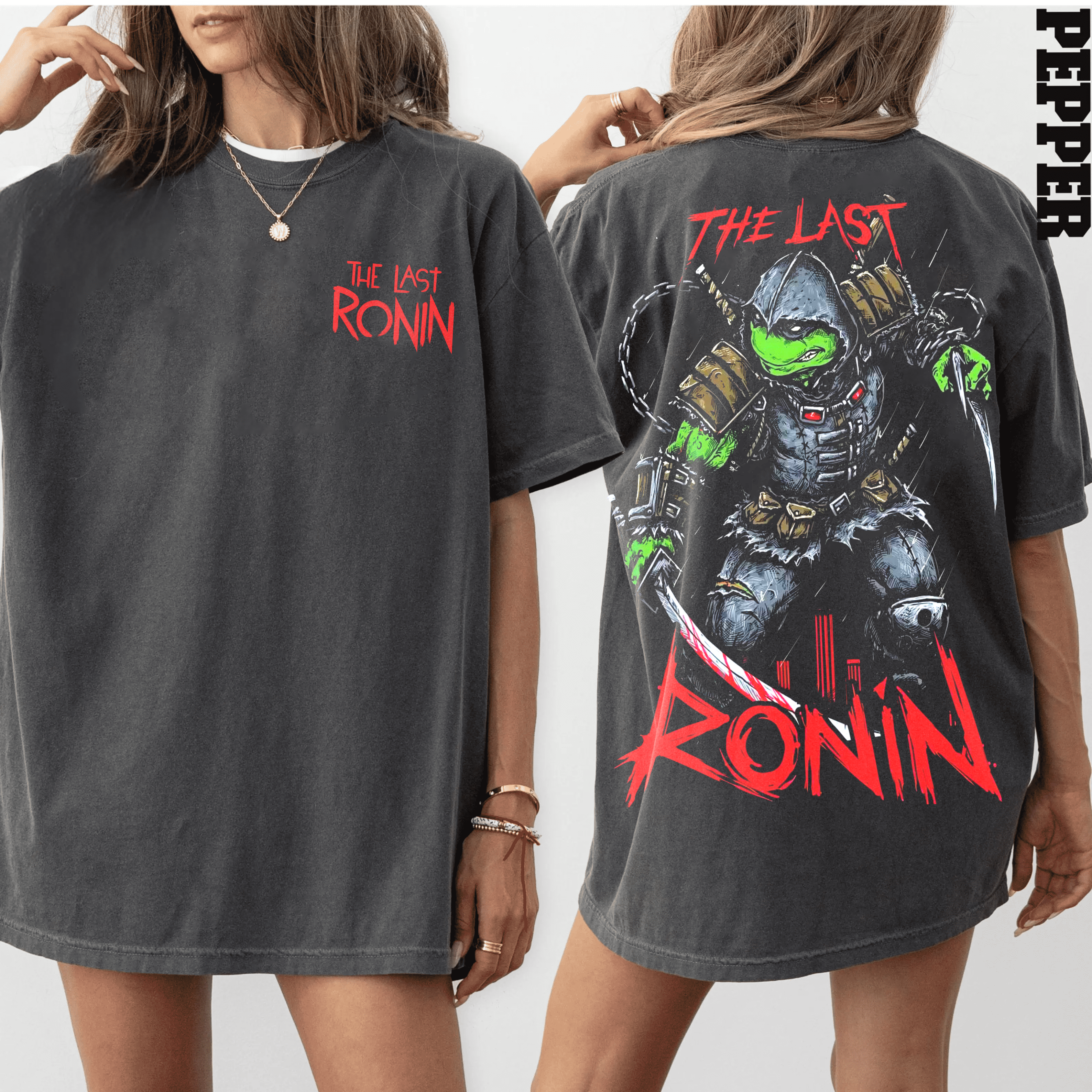 The Last Ronin Ninja Turtles Unisex Washed T-Shirt