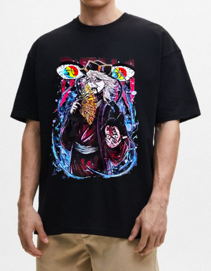 Demon Slayer,Doma Upper Moon 2 Unisex Washed T-Shirt