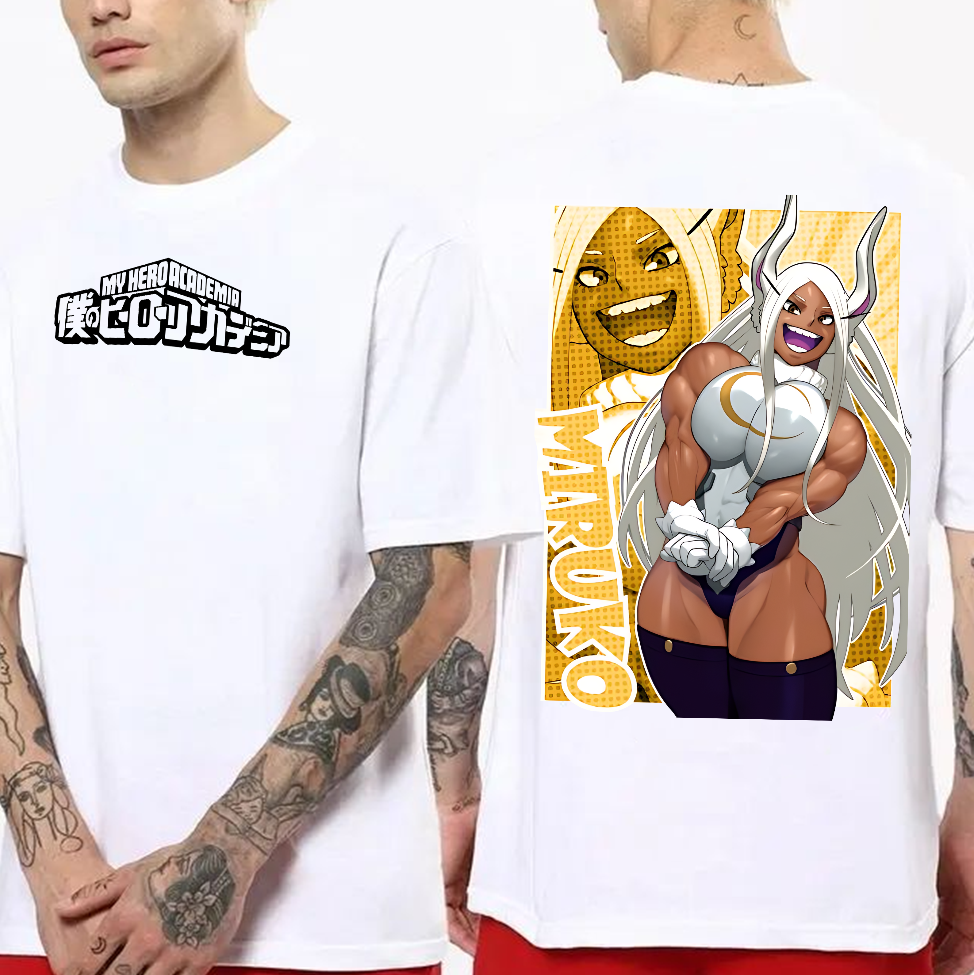 Mirko,My Hero Academia Anime Unisex Washed T-Shirt