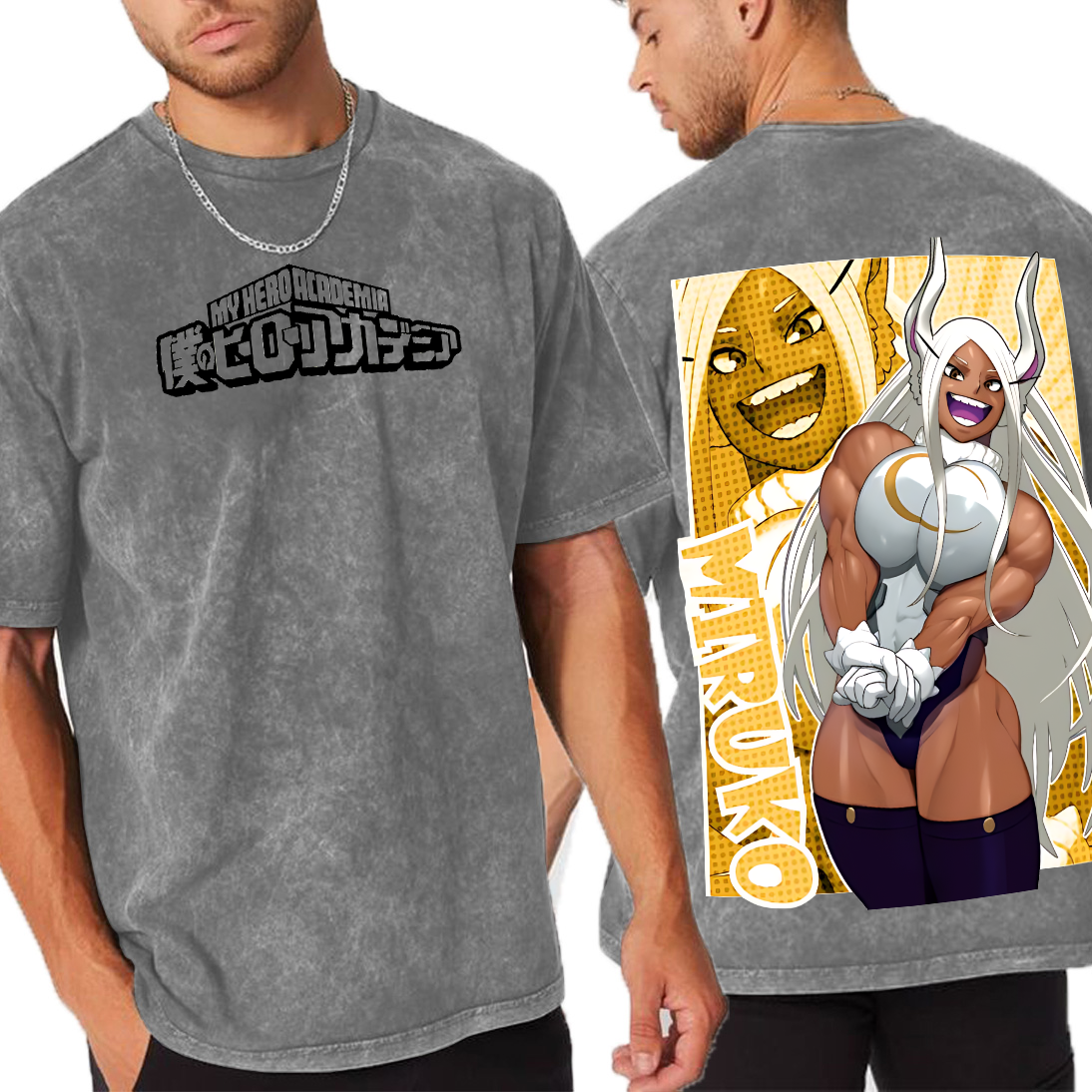 Mirko,My Hero Academia Anime Unisex Washed T-Shirt