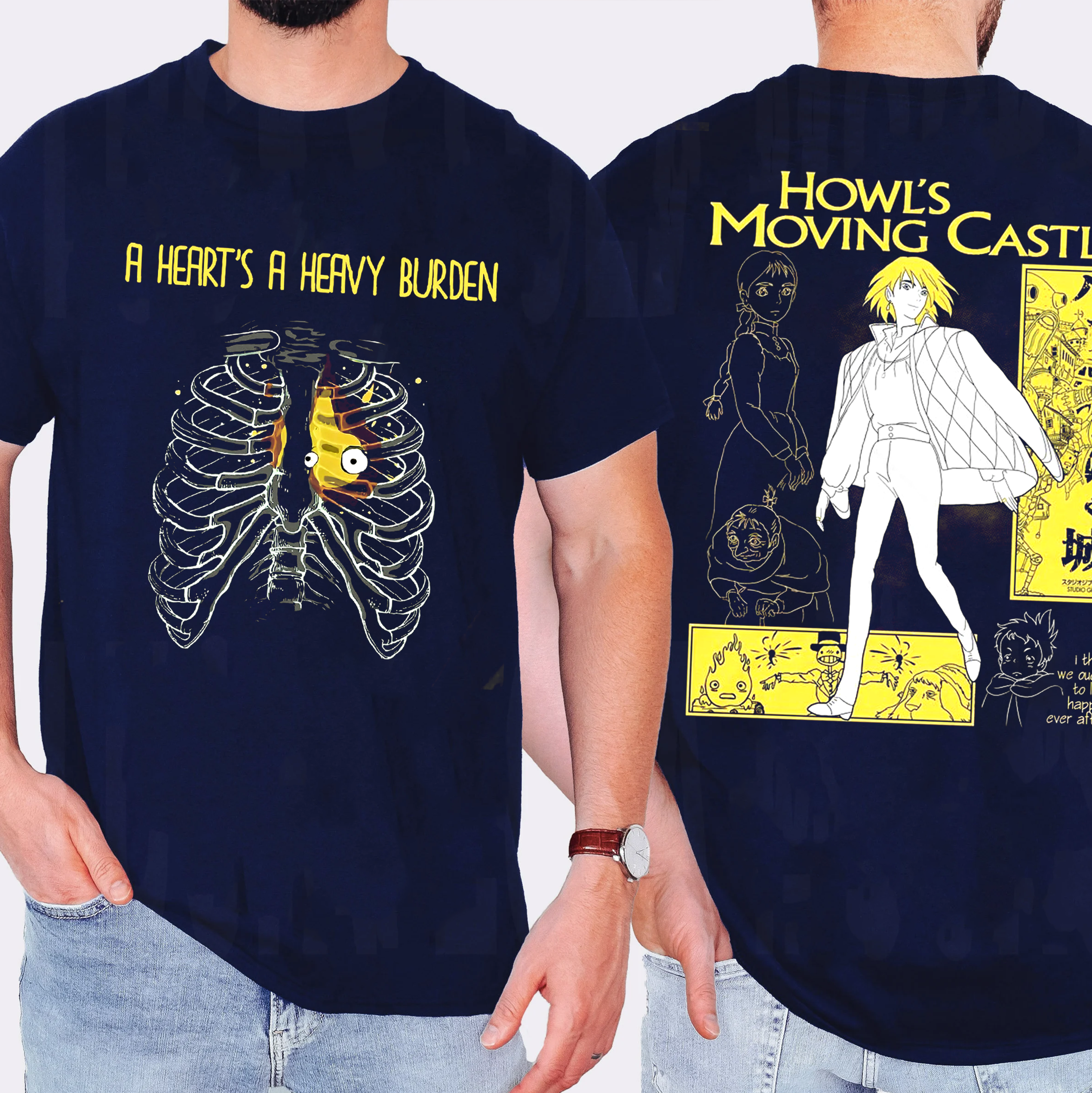 A heart's A Heavy Burden,Howls Castle Unisex T-shirt/Crewneck/Hoodie